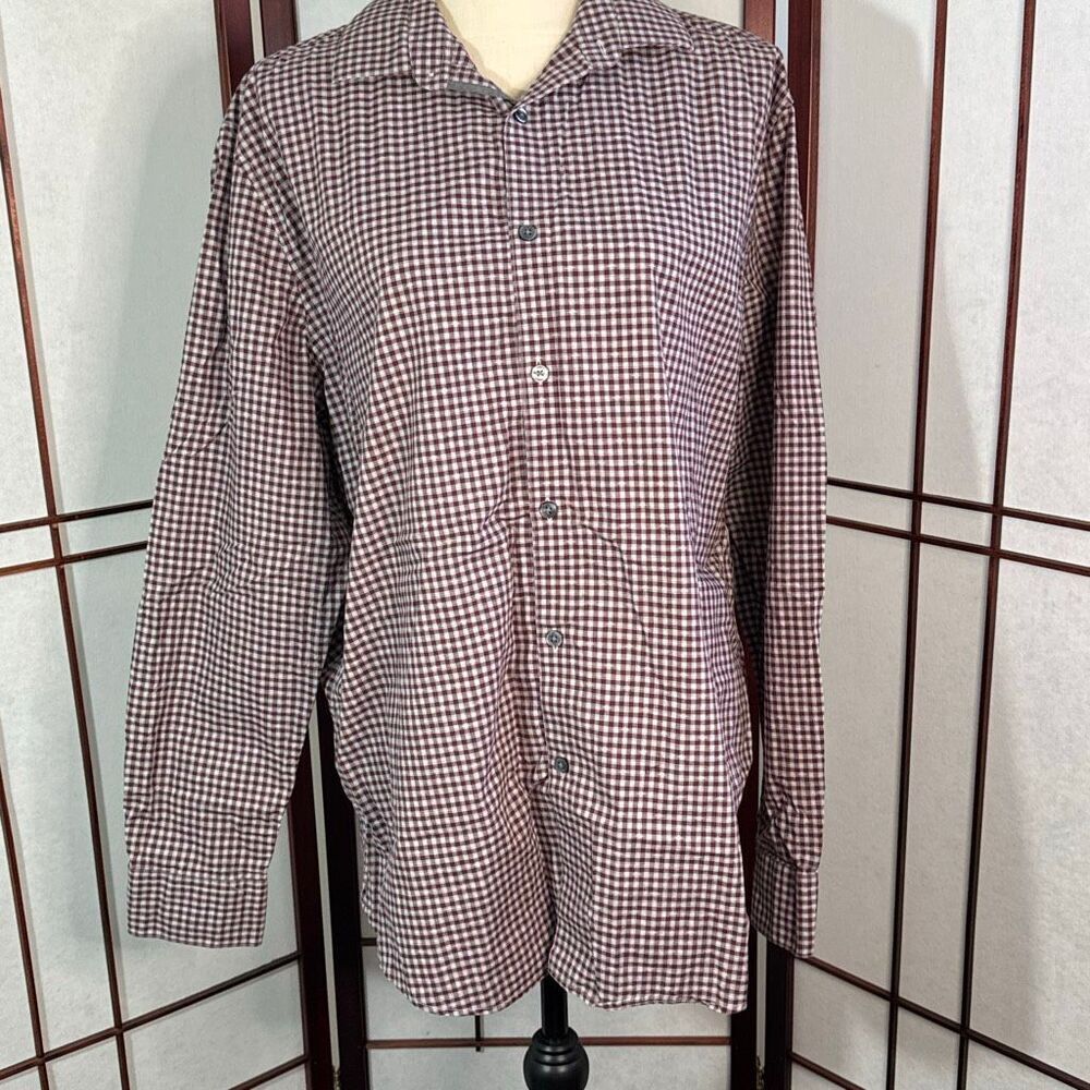The Original Penguin Heritage Slim Fit plaid dress shirt